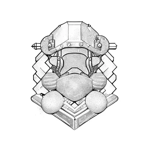 blacksmith artificer gunner tattoo design idea