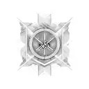 ekg line donate life flag tattoo design idea