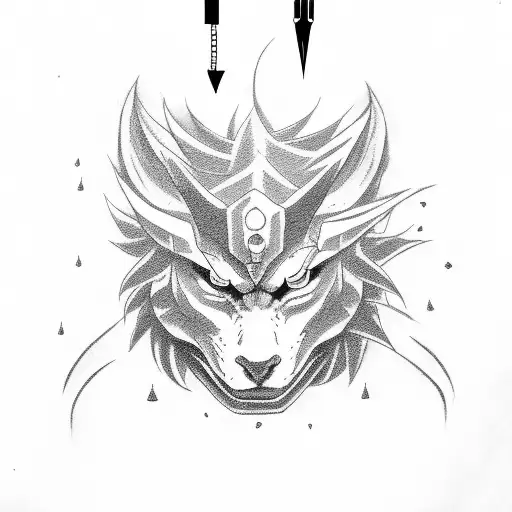 sasuke tattoo design idea