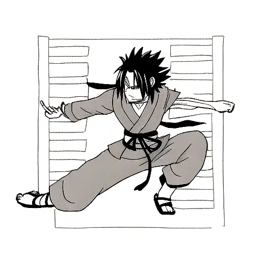sasuke tattoo design idea