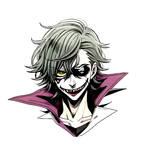 joker tattoo design idea