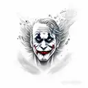 joker tattoo design idea
