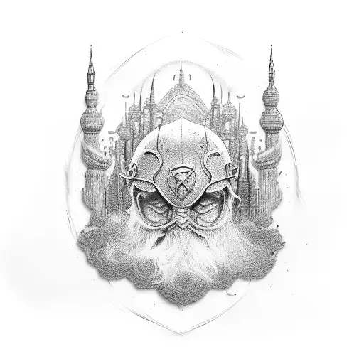 shanghai istanbul london lord of the rings tattoo design idea