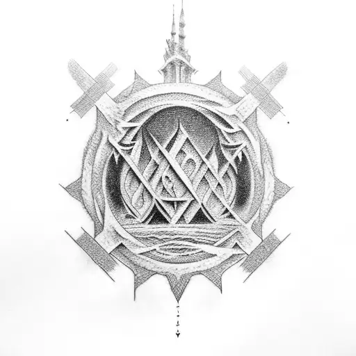 shanghai istanbul london washington dc lord of the rings tattoo design idea