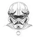 boy like Luke Skywalker tattoo design idea