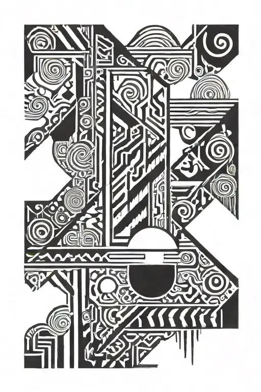 energy bar graph made tattoo design idea