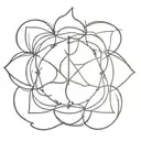 Ikigai symbol tattoo design idea