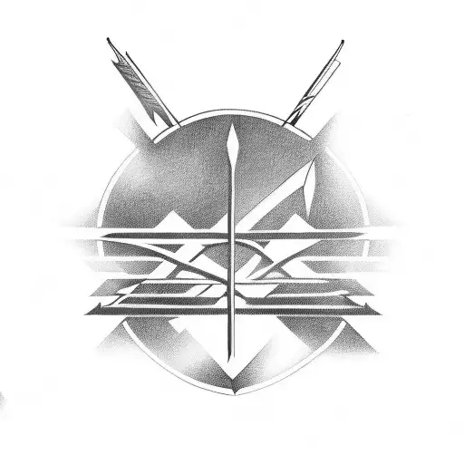 Arrow with the name Jackson as the shaft tattoo design idea