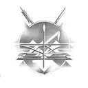 Arrow with the name Jackson as the shaft tattoo design idea