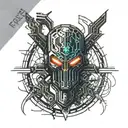 dead space themed tattoo tattoo design idea