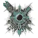 dead space themed tattoo tattoo design idea