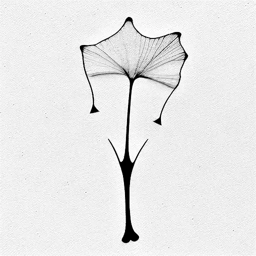 ginkgo Biloba  tattoo design idea