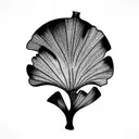 ginkgo Biloba  tattoo design idea