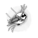 Chickadee tattoo design idea