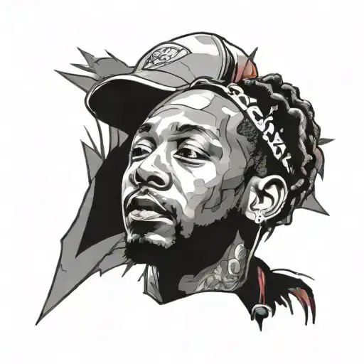 Kendrick Lamar tattoo design idea
