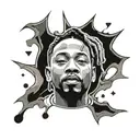Kendrick Lamar tattoo design idea