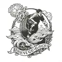 never go back even to get a running start tattoo design idea