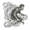 never go back even to get a running start tattoo design idea