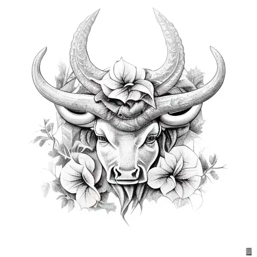Taurus Astrological Tattoo – Tattoo for a week