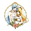 virgo, cáncer and scorpio  tattoo design idea