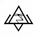 Triangle pink floyd deep tattoo design idea