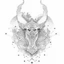 stoicism sleeve  tattoo design idea