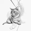 string theory tattoo design idea