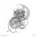 string theory tattoo design idea