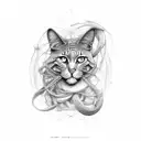 string theory tattoo design idea