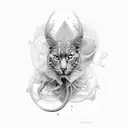 string theory tattoo design idea