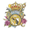 Real Madrid tattoo design idea