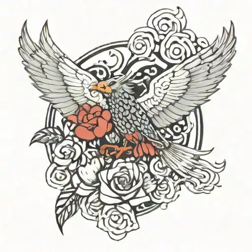 V G J tattoo design idea