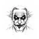joker tattoo design idea