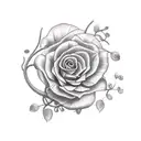 Vine tattoo design idea