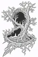 Elden Ring Erdtree tattoo design idea