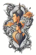 Friends tattoo design idea