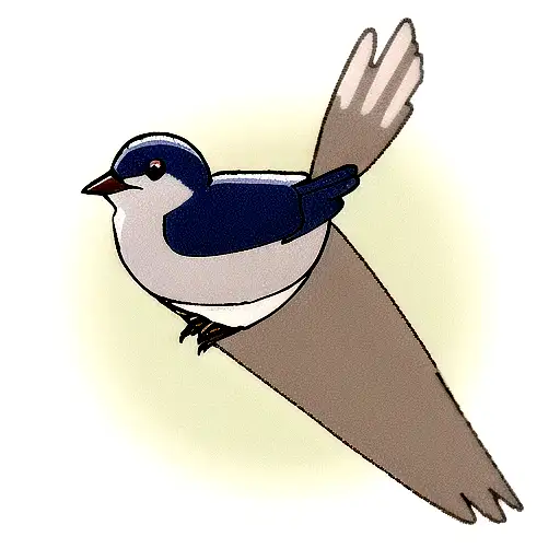 Swallow Bird tattoo design idea