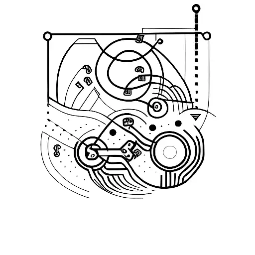 morse code  tattoo design idea