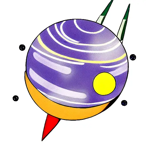 solar system tattoo design idea