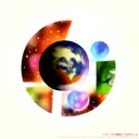 planets and dragon ball tattoo design idea