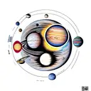 solar system tattoo design idea