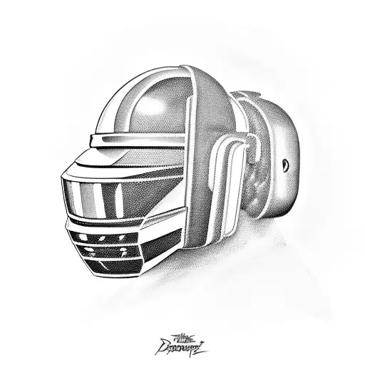 Daft Punk  tattoo design idea