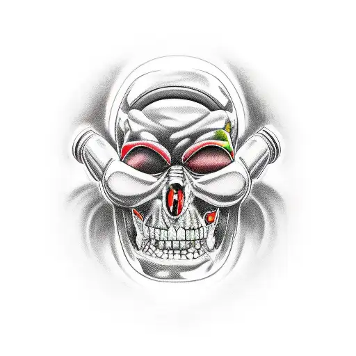 powerlifting tattoo design idea