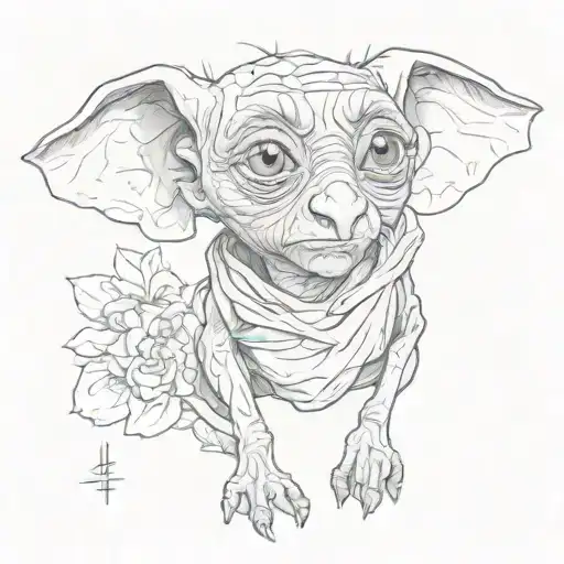 Dobby   tattoo design idea