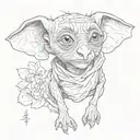 Dobby   tattoo design idea