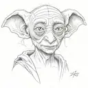 Dobby   tattoo design idea