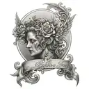 God bless you all tattoo design idea