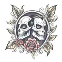 the phantom of the opera tattoo design idea
