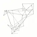 41°17'13,4" N tattoo design idea