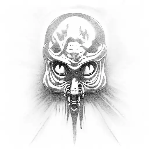 horror movies including the predator, aliens, promethius, micheal myers, jason vorhees, ghostface from scream, freddy kr tattoo design idea